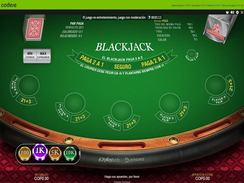 Jugar las mejores tragamonedas y slots en Codere Casino en línea