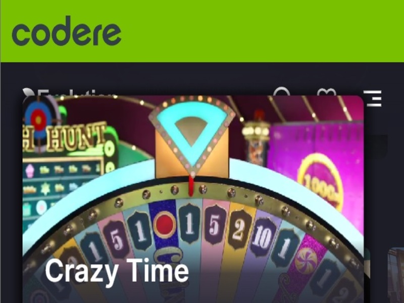 Codere casino y su juego Crazy Time